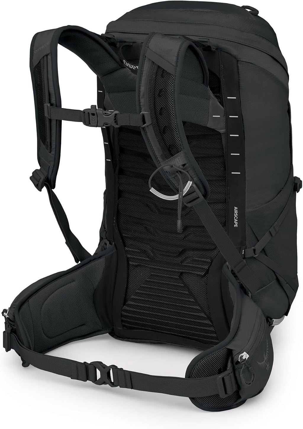 Osprey Tempest 26L Women's Lightweight Hiking Backpack - Daypack for Travel & Camping, Black/Coal Grey