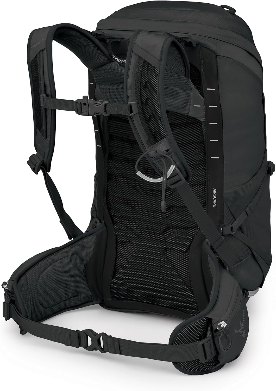 Osprey Tempest 26L Women's Lightweight Hiking Backpack - Daypack for Travel & Camping, Black/Coal Grey