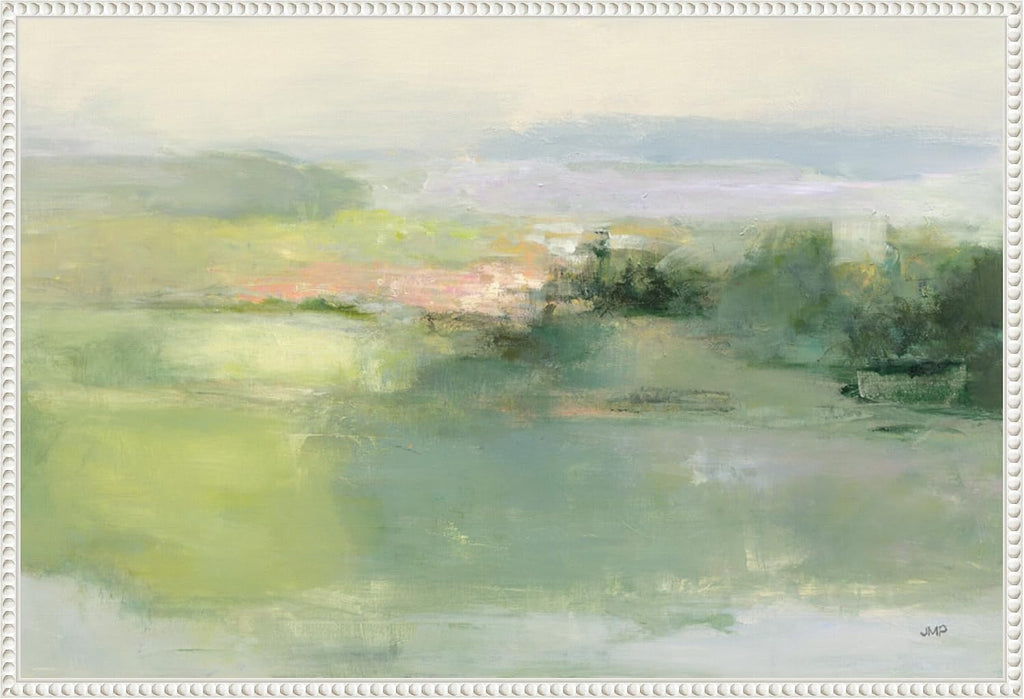 Amanti Art Framed Canvas Wall Art 23x33 Gentle World by Julia Purinton, Framed Wall Art Canvas, Landscapes Artwork, Traditional Decor, Large Poster Painting for Living Room, Bedroom, Bathroom,
