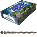 10 x 2-3/4' TAN Composite Decking Wood Screw Torx/Star Drive Head - Exterior Coated - AQC Lumber Compatible - 5 Pound CASE ~3870 Screws