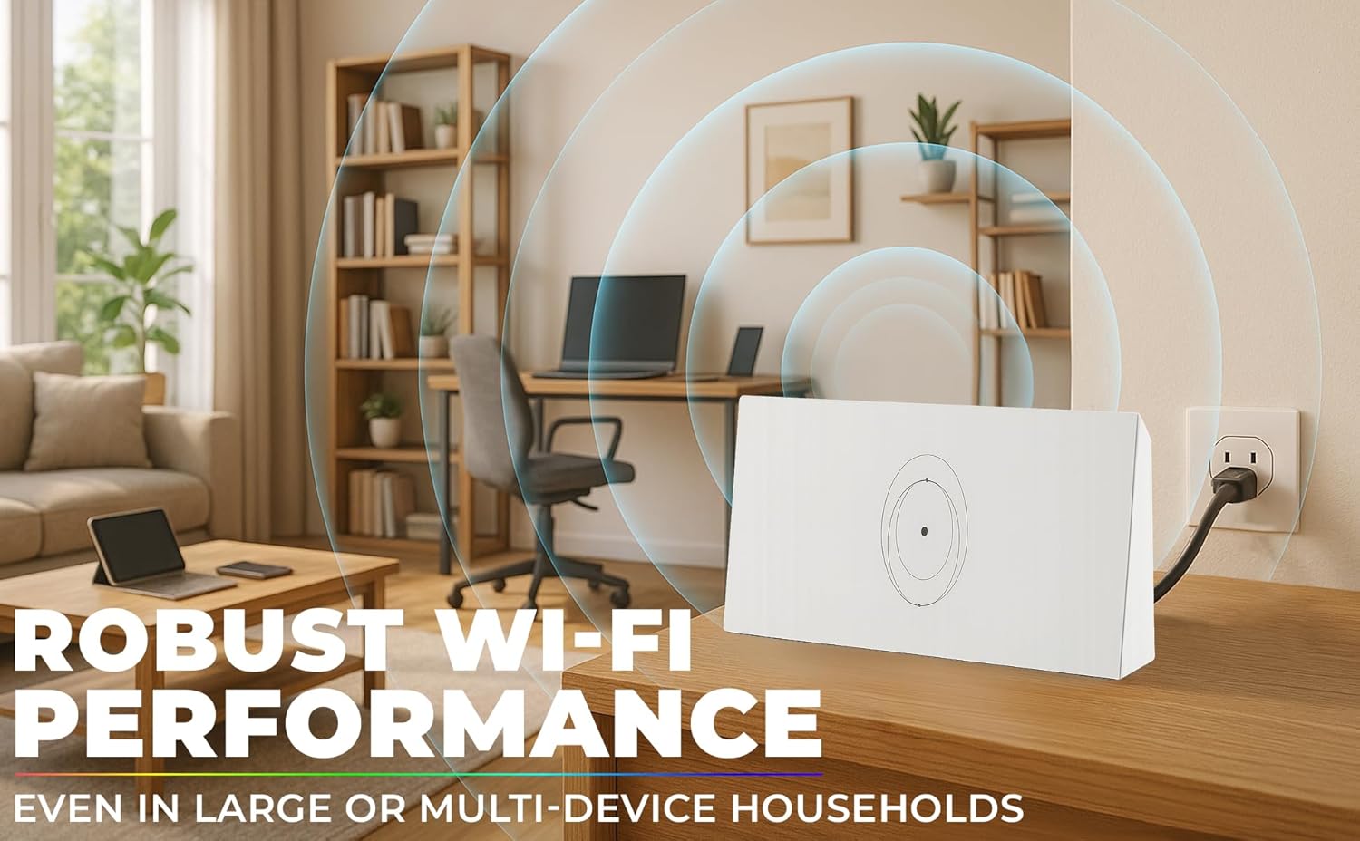 Generic WiFi 6 Mesh Router Gen 3 Compatible with Star-Link Standard Kit and Mini, White, High-Speed Wireless Internet.Coverage Around 2000 sq. ft.