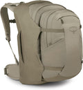Osprey Farpoint 55L Men's Travel Backpack - Carry On Bag with Personal Item Sized Detachable Daypack, Sawdust
