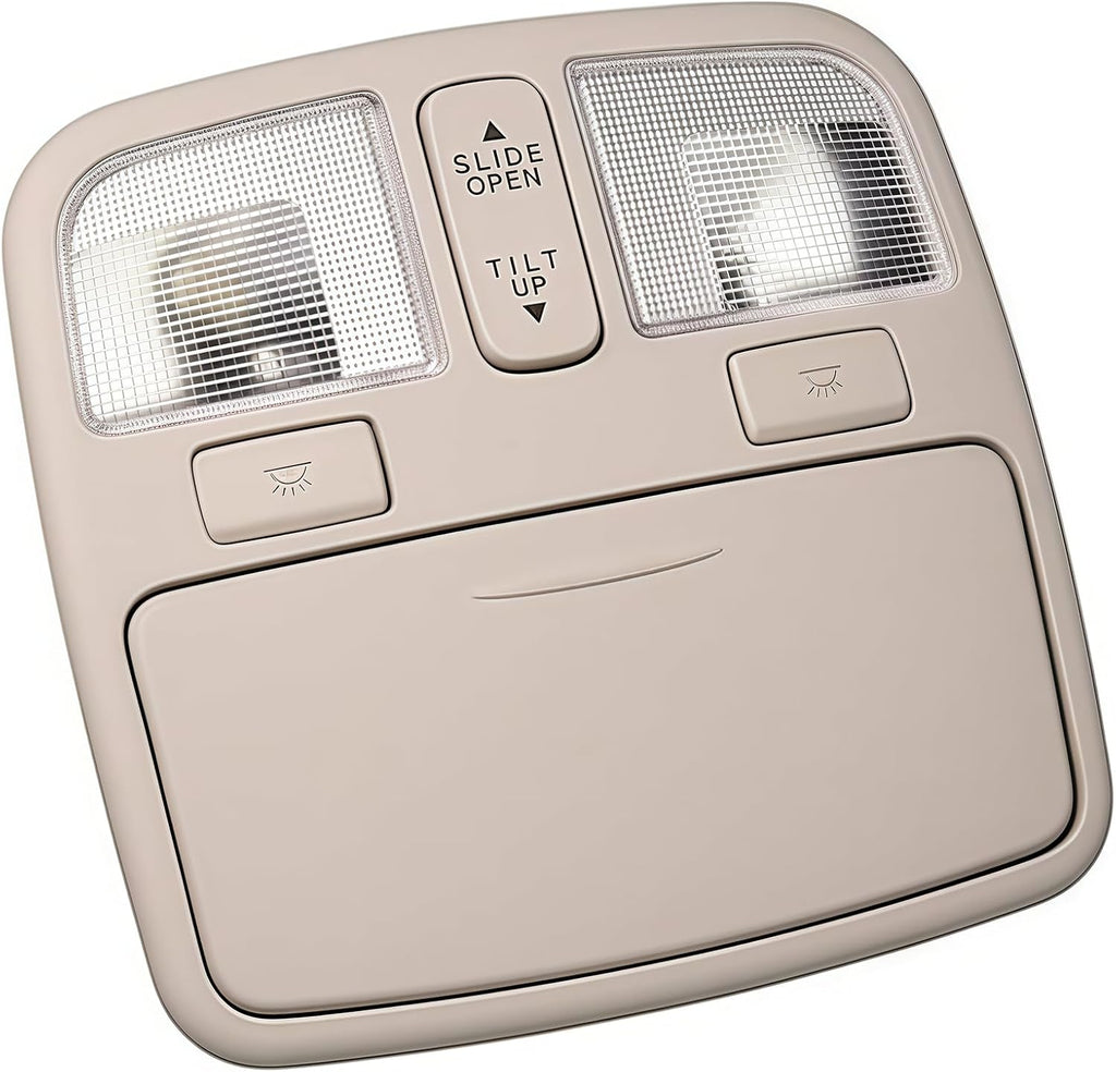 Overhead Console Map Reading Light Lamp For Hyundai Sonata 2009-2010, Genuine OEM 92810-3K001X6,Front Reading Lamp Dome Ceiling Light Glasses Case With Sunroof Switch-Beige