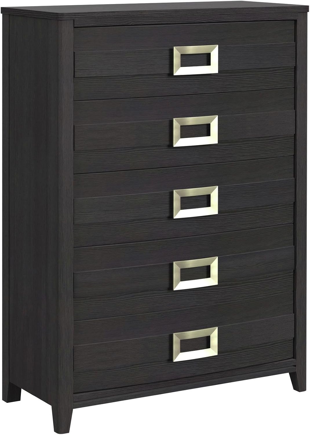 Picket House Chett Twin 3PC Bedroom Set with LED in Black