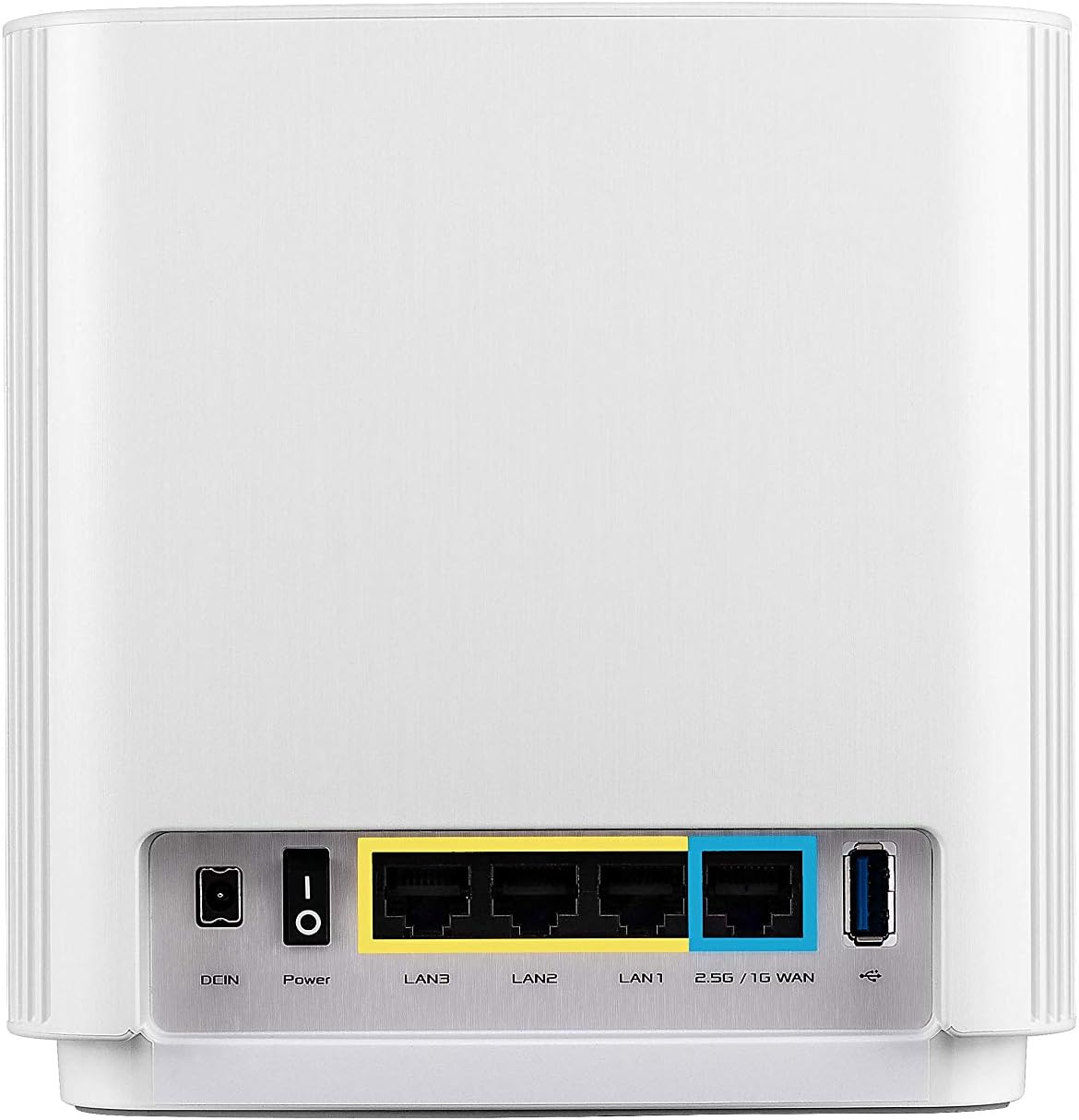 ASUS ZenWiFi Whole-Home Tri-band Mesh WiFi 6E System (ET9 3PK), Coverage up to 7,800 sq.ft, 7800Mbps, new 6GHz band, AiMesh, Lifetime Free Internet Security, Parental Control, EasySetup, Instant Guard