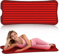 Red Light Therapy Mat for Body, Red Light Therapy Pad with Controller, 540pcs 2 in 1 LEDs (660nm & 850nm), Adjustable Timer & Intensity, Premium Leather