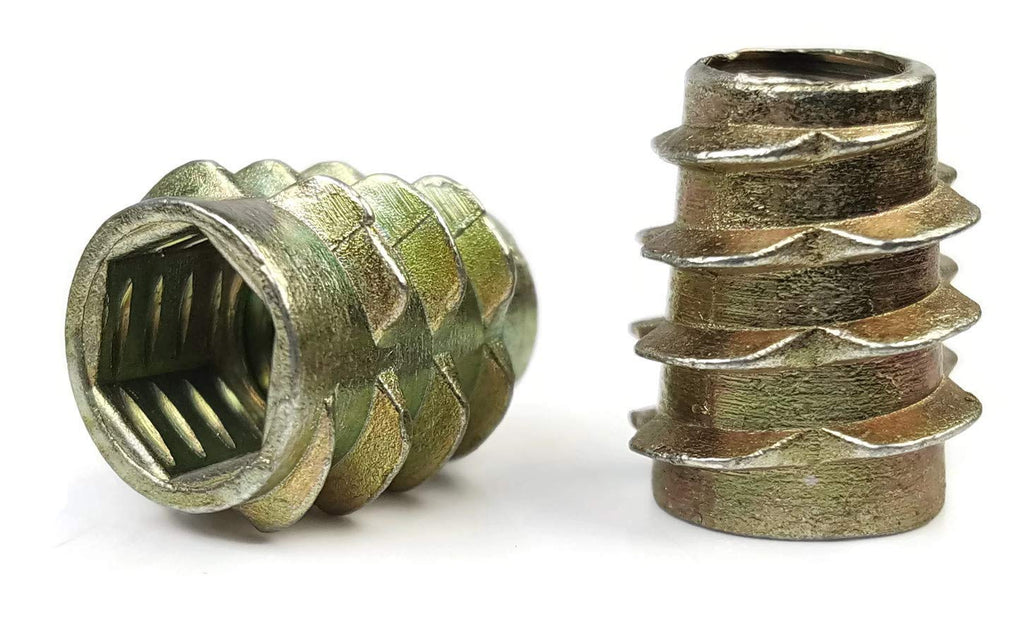 Threaded Inserts - Flush Head - Hex Drive - Zinc Alloy 5/16'-18 x 0.787' Qty 250