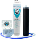 Epic Water Filters Smart Shield. Under Sink Water Filter, Inline NSF 53 Water Filter. Direct Connect DIY Install for Under Sink. Tap Water Filtration System. No Water Wasted