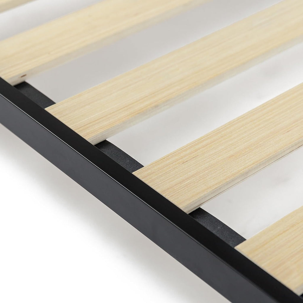 Zinus Deepak Easy Assembly Wood Slat 1.6 Inch Bunkie Board, Bed Slat Replacement, Full