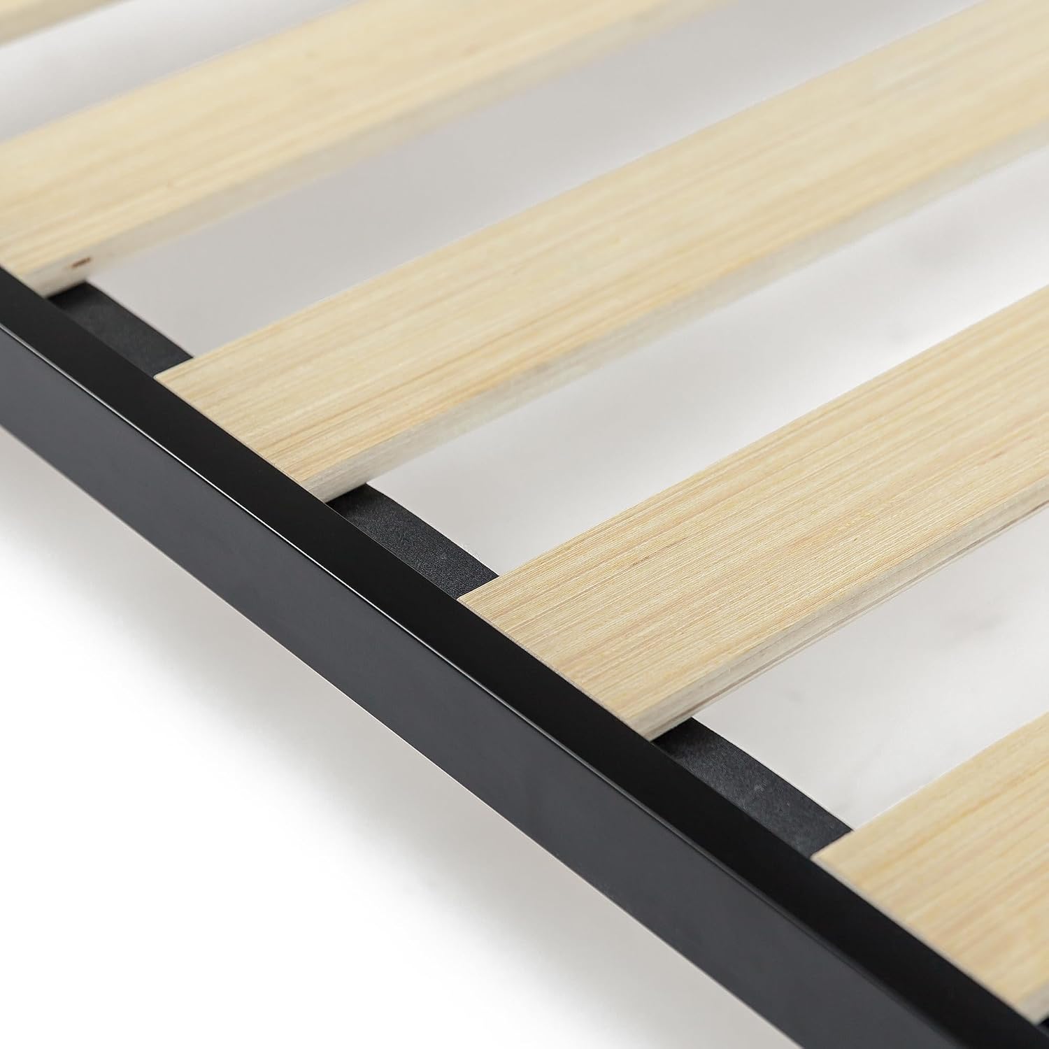 Zinus Deepak Easy Assembly Wood Slat 1.6 Inch Bunkie Board, Bed Slat Replacement, Full