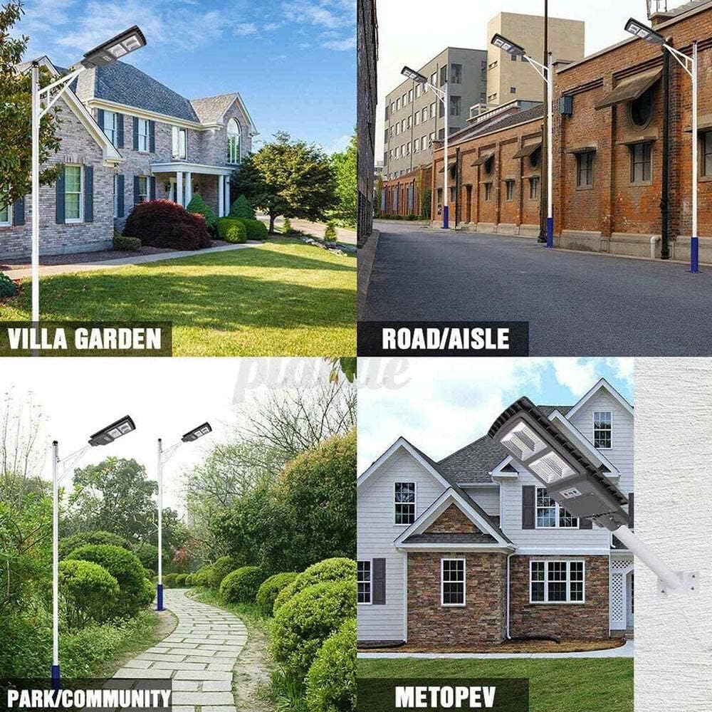 Solar Light Lamp Floodlight Reflector Motion Sensor Outdoor LED Street Luminaria Led Garden Decoration Remote Controller with Remote Control