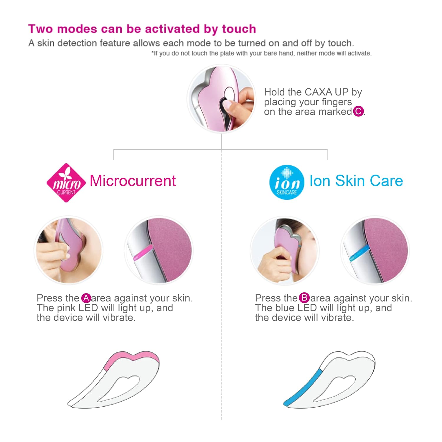 Heart Face Lifting Beauty Device (White)