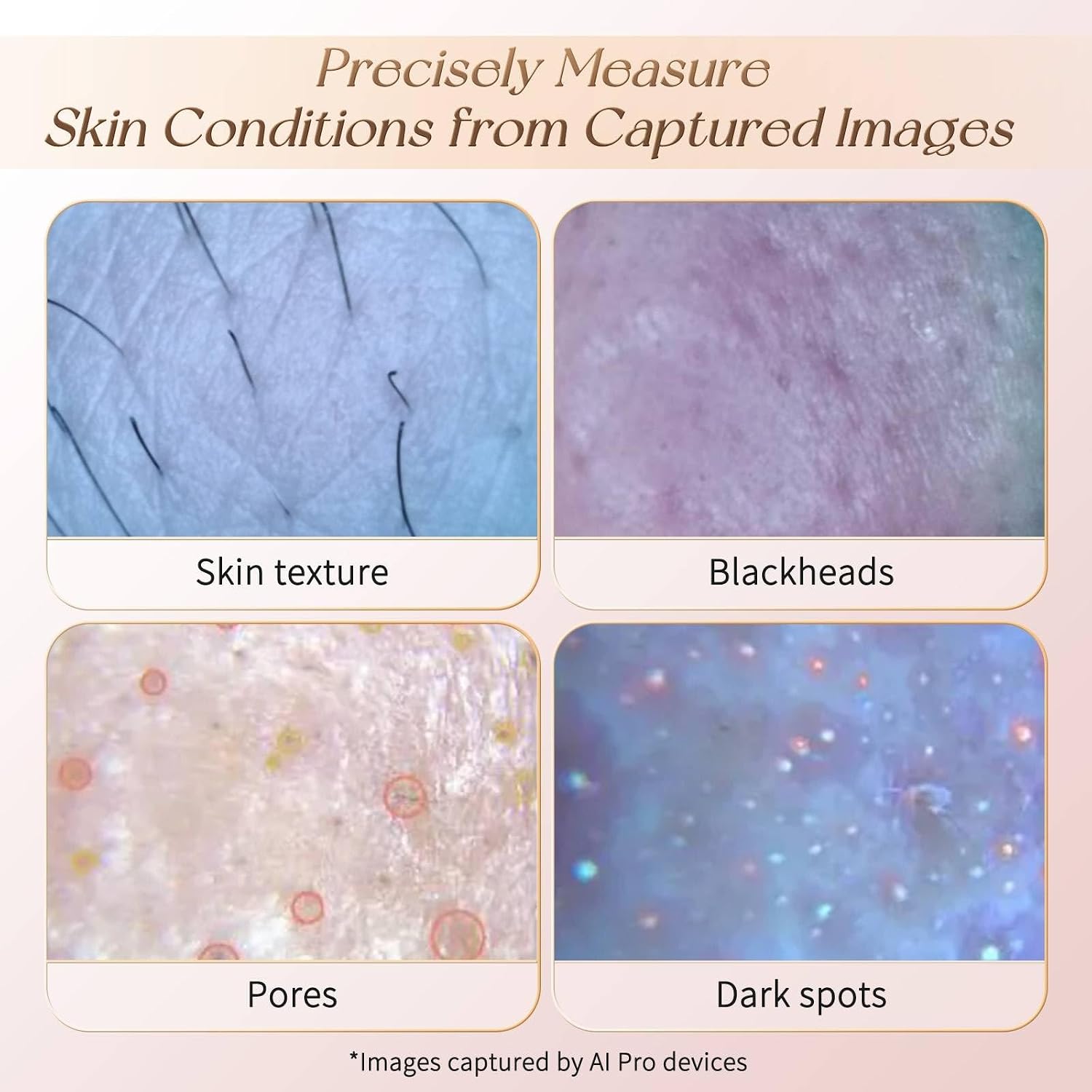 Microcurrent Facial Device with Red Light Therapy for Anti-Wrinkle, Firming, Lifting, Enhanced Absorption, AI-Powered Customized Facial Massager with HD Skin Analysis Camera