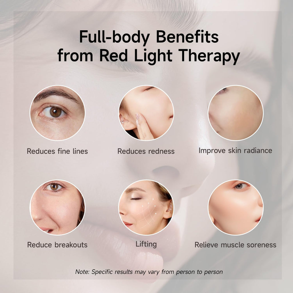 Megelin 8 in 1 Colors LED Light Therapy Machine