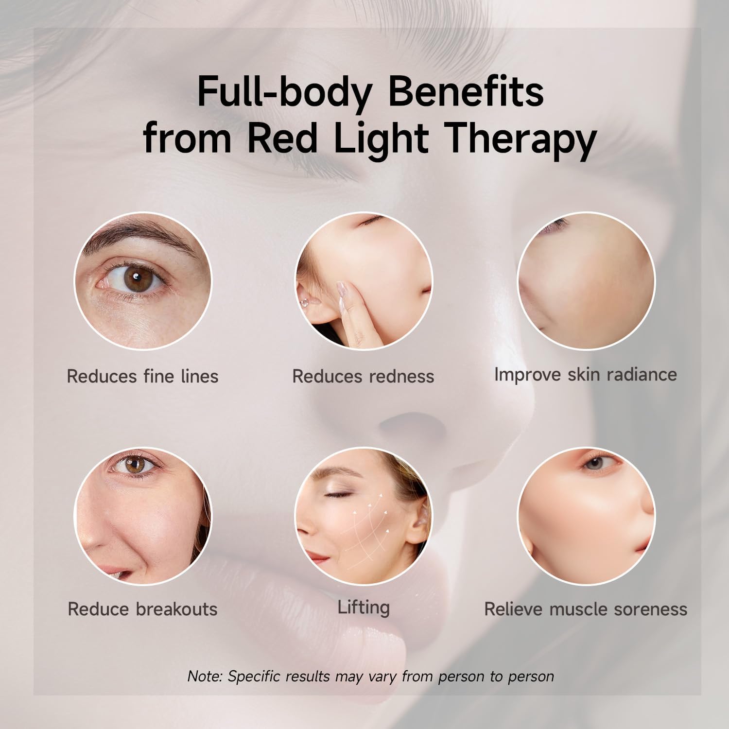 Megelin 8 in 1 Colors LED Light Therapy Machine