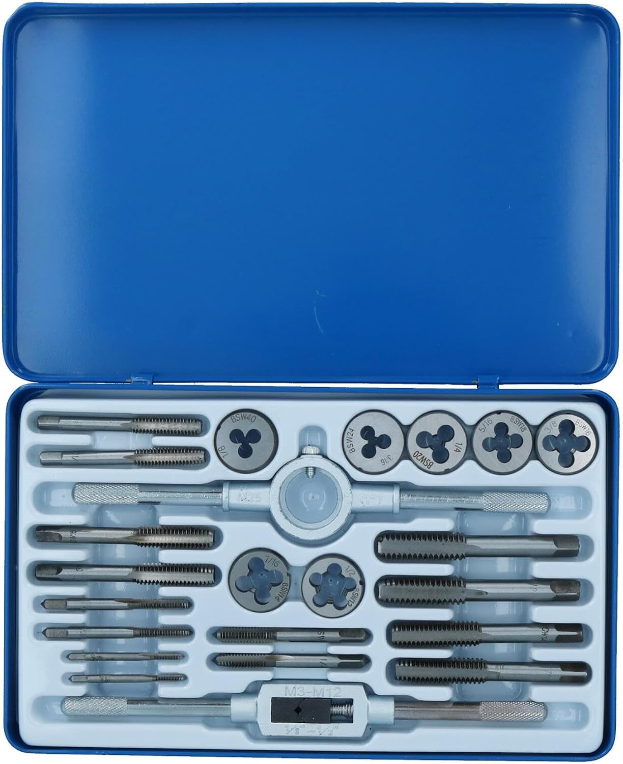 BSF + BSW Whitworth Tap And Die Sets British Standard Fine Coarse Rethreader