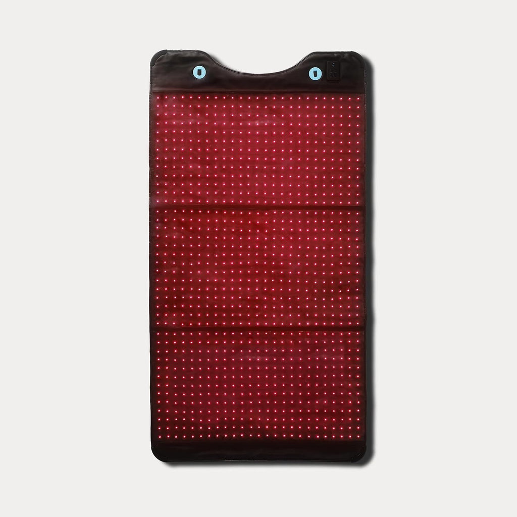 HigherDOSE Full Body Red Light Therapy Mat - Infrared Red Light Therapy Pad with 1,000 LEDs (660nm + 850nm) for Circulation, Recovery, Skin, Energy, Mood & At-Home Redlight Therapy for Body
