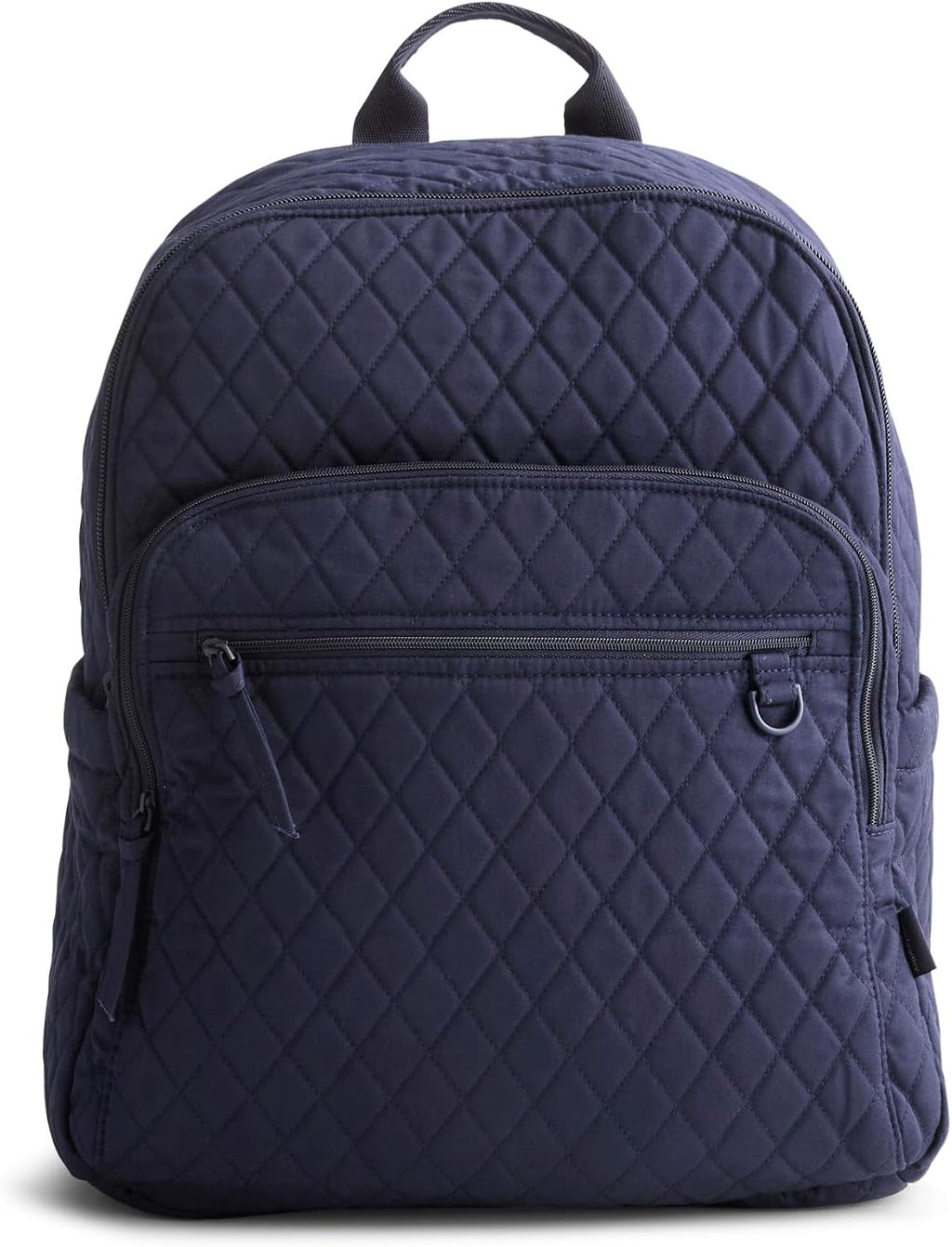 Vera Bradley Women's Premium Cotton Bancroft Backpack, Peacoat, One Size