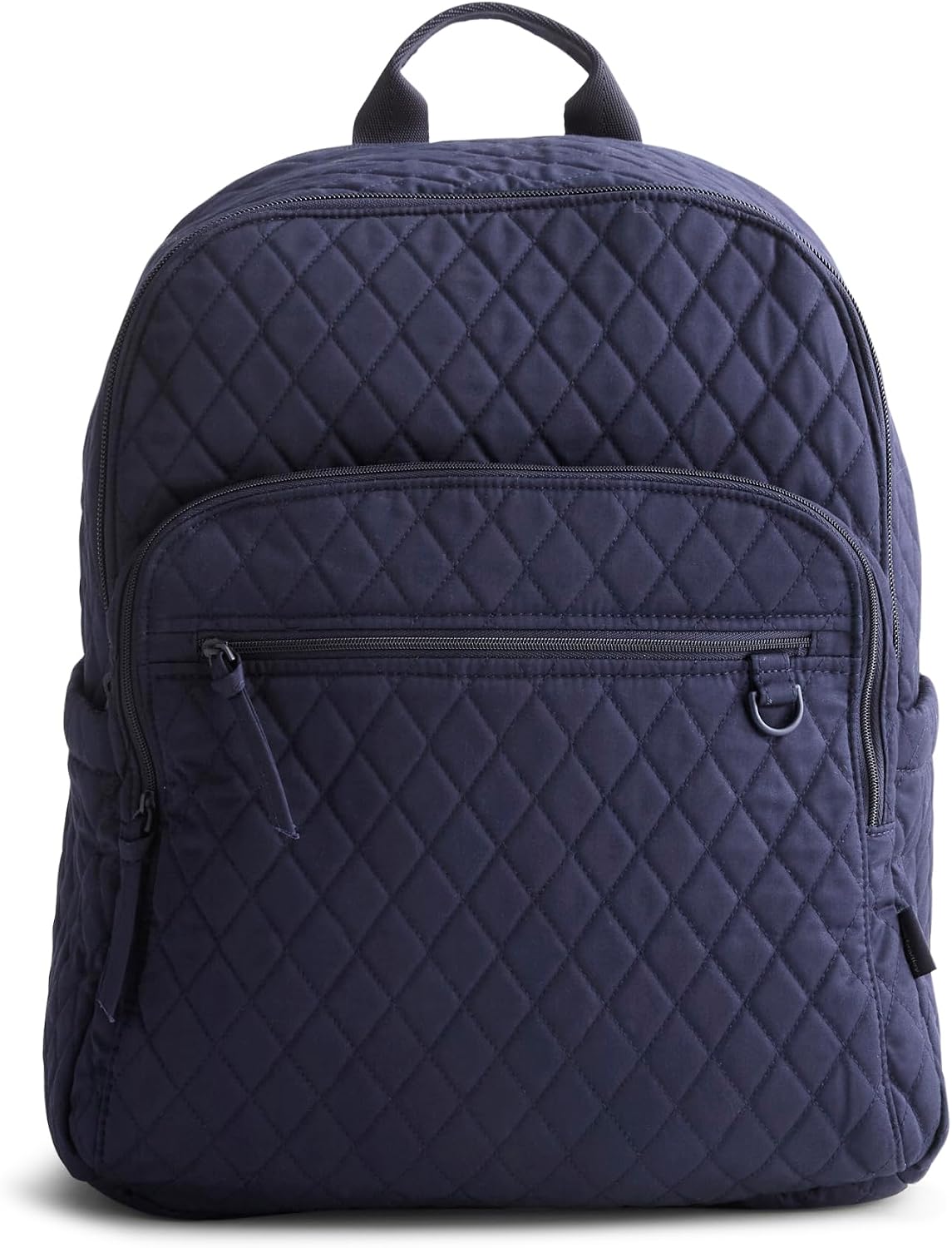 Vera Bradley Women's Premium Cotton Bancroft Backpack, Peacoat, One Size
