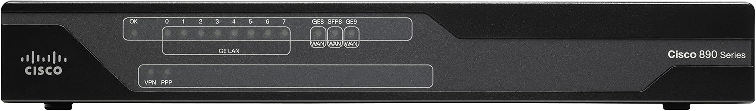 Cisco C892FSP-K9 1 GE and 1GE/SFP High Perf Security Router (Renewed)