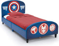 Delta Children Upholstered Twin Bed, Marvel Avengers