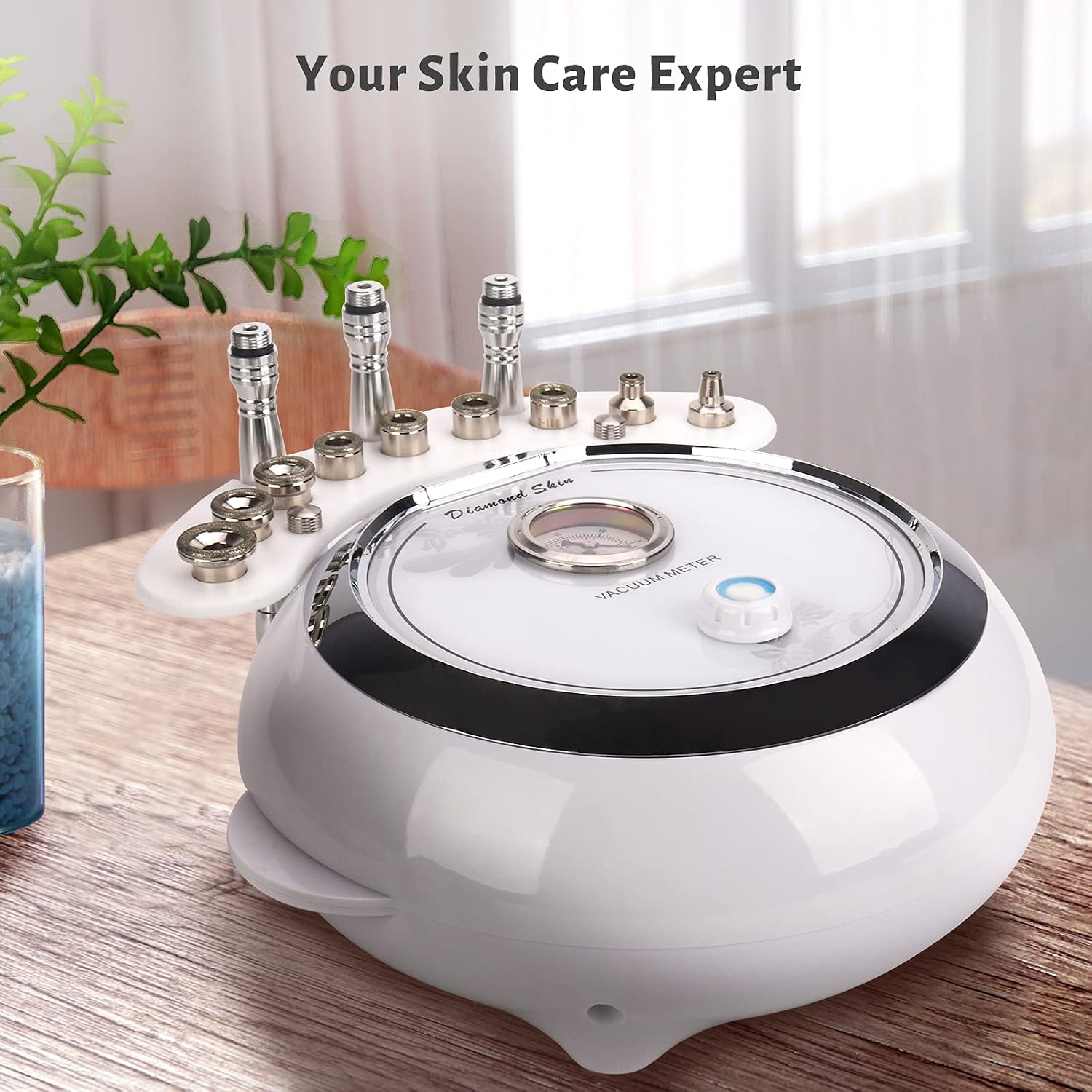 3 in 1 Diamond Machine, Yofuly 65-68cmHg Suction Power Professional diamond Equipment for Facial Skin Care