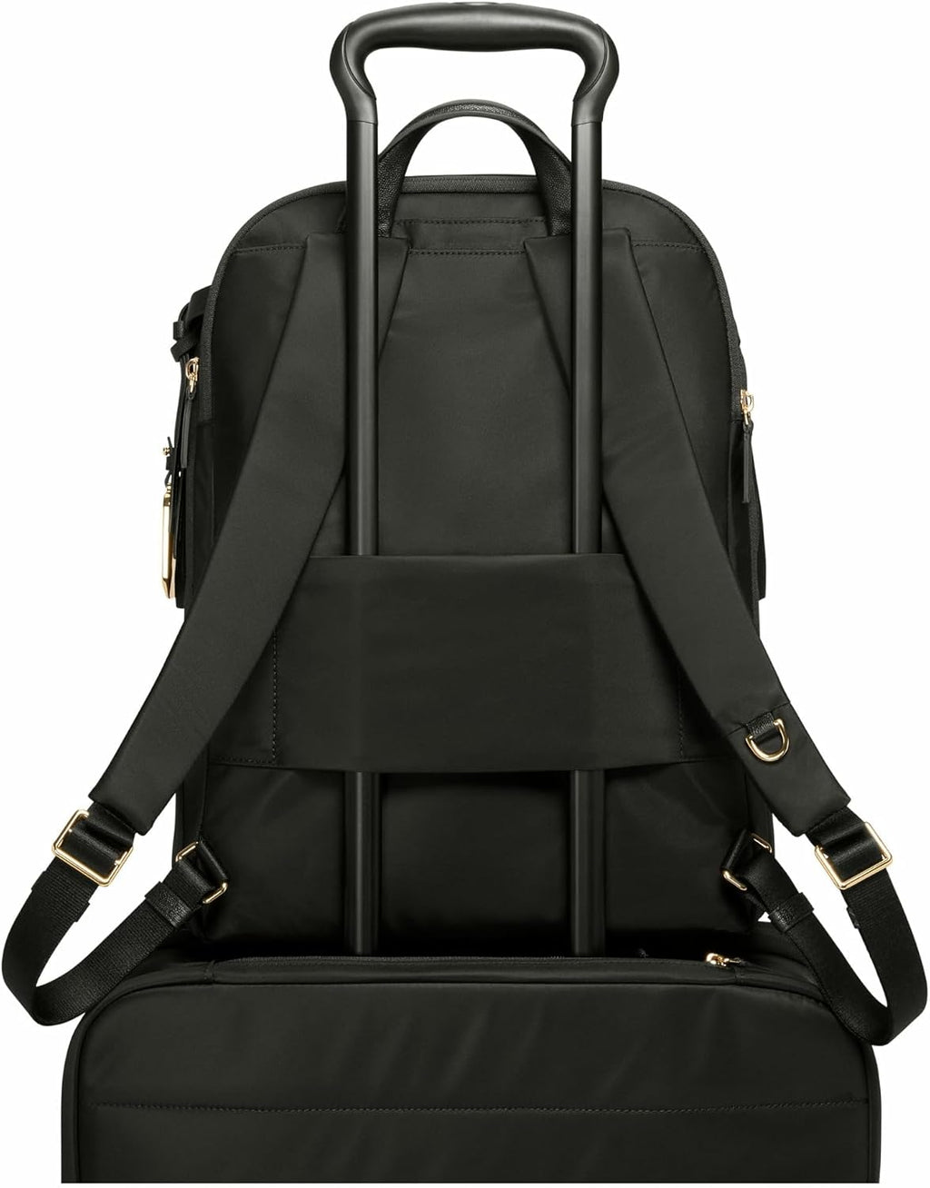 TUMI - Voyageur Montana Backpack - Stylish Travel Backpack for Women - For Business, Work - Fits up to 16' Laptops - Black/Gold