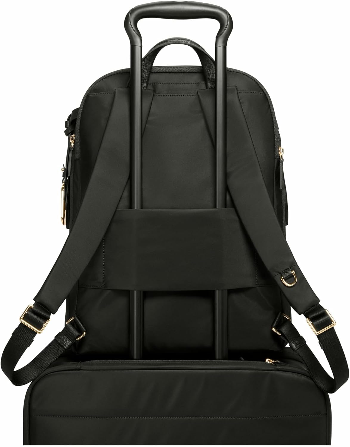 TUMI - Voyageur Montana Backpack - Stylish Travel Backpack for Women - For Business, Work - Fits up to 16' Laptops - Black/Gold
