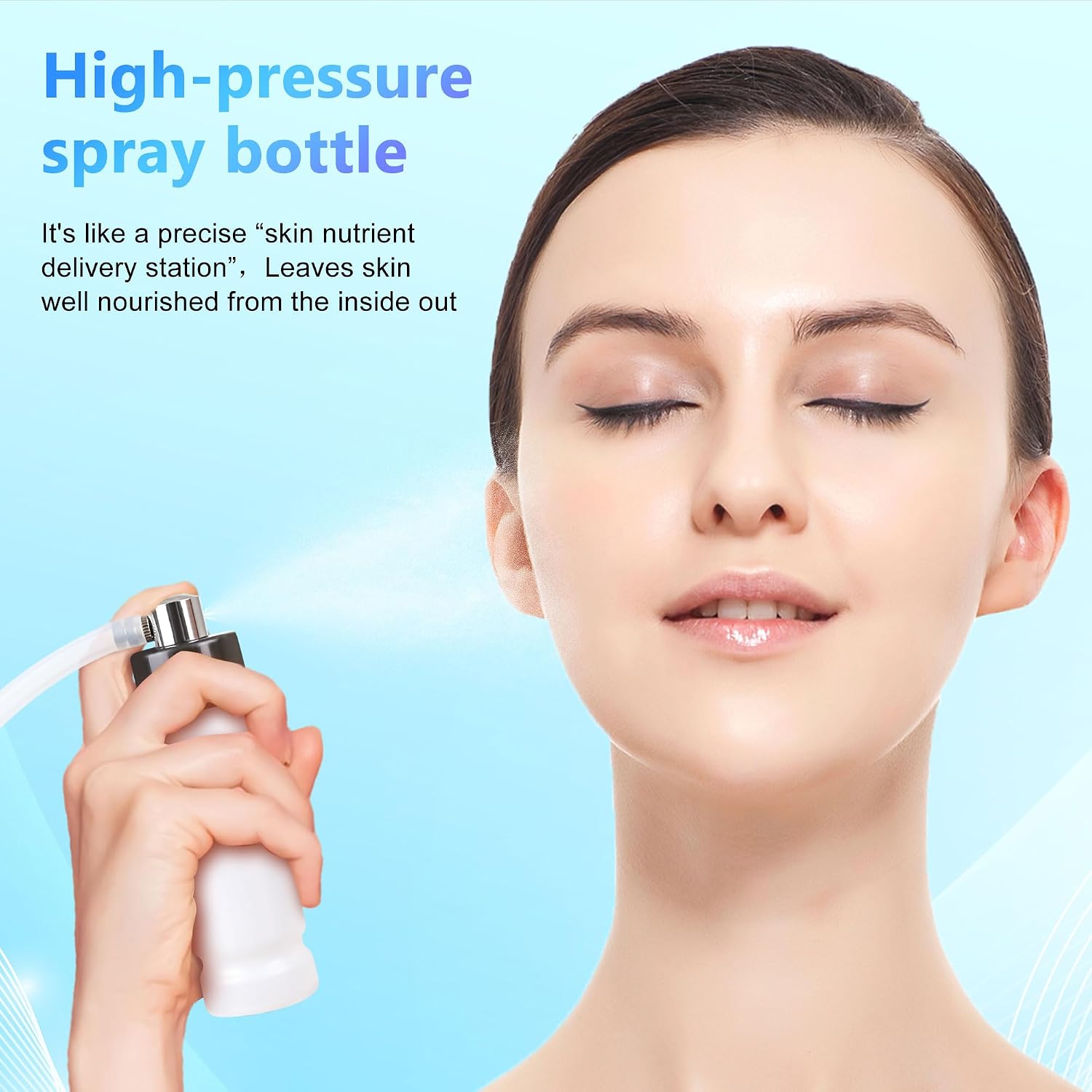 Diamond Microdermabrasion Machine, Kendal Professional Dermabrasion Facial Spray Skin Care Device, Vacuum Blackhead Removal and Spray Moisturizer, Esthetician Supplies, Also for Home Skin Care