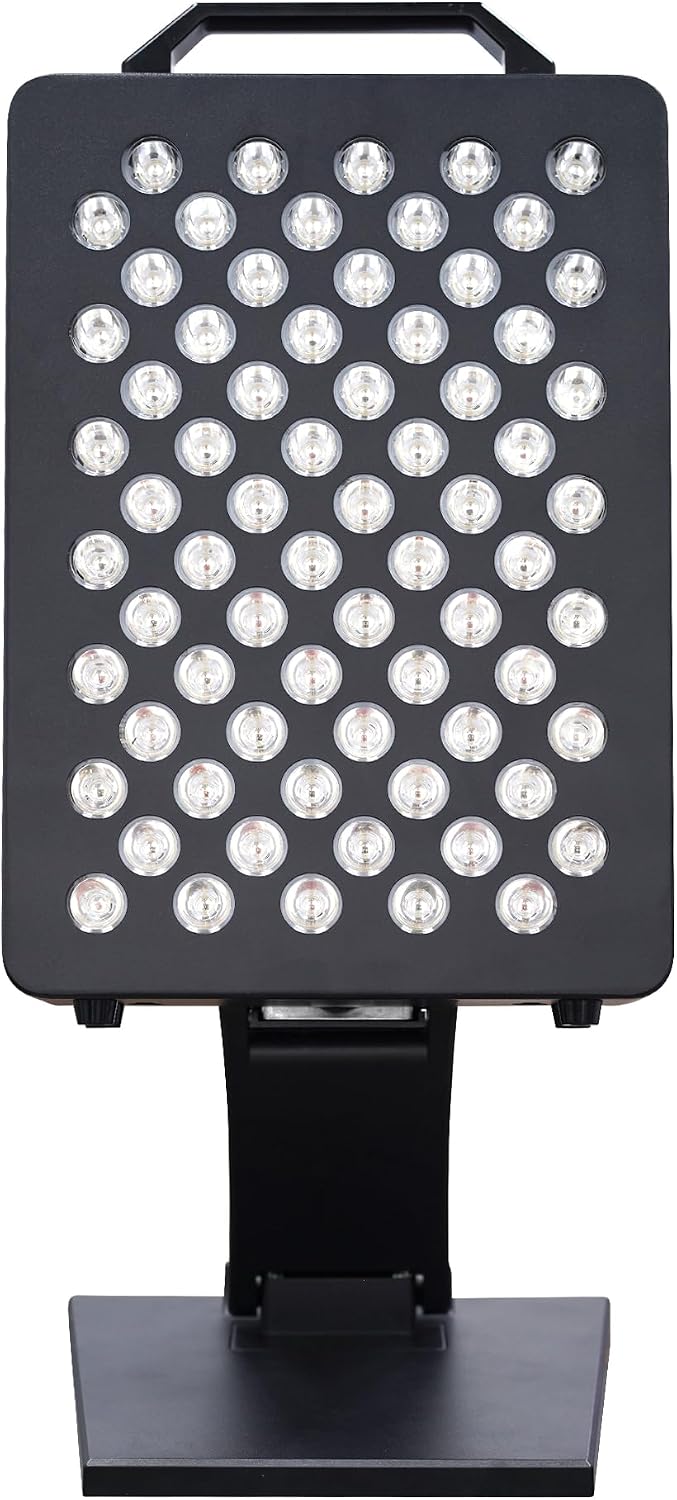 Red Light Therapy for Face and Body, 630nm 660nm 810nm and 850nm Near Infrared Light Therapy Panel, 70 Dual Chip LEDs, High Power LED Light Therapy Device for Skin Care, Sleep, Pain Relief. M70