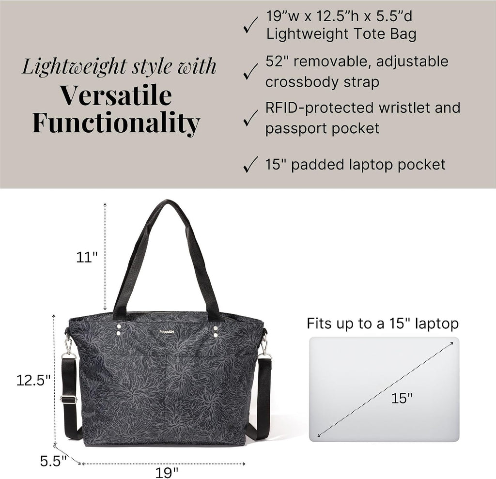 Baggallini Carryall Laptop Tote