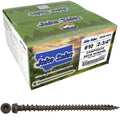 Jake Sales #10 x 2-3/4' Latte Composite Decking Exterior Coated Wood Screw Torx/Star Drive Head Decking Exterior Coated 22 POUNDS ~1,750 Screws