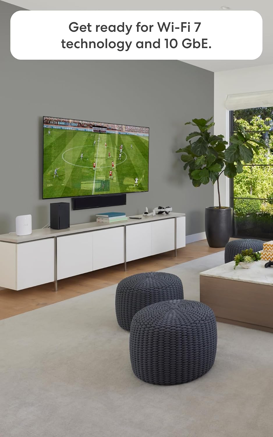 Amazon eero Max 7 mesh wifi system (newest model) - Supports internet plans up to 10 Gbps, Coverage up to 5,000 sq. ft., Connect 500+ devices, 2-pack