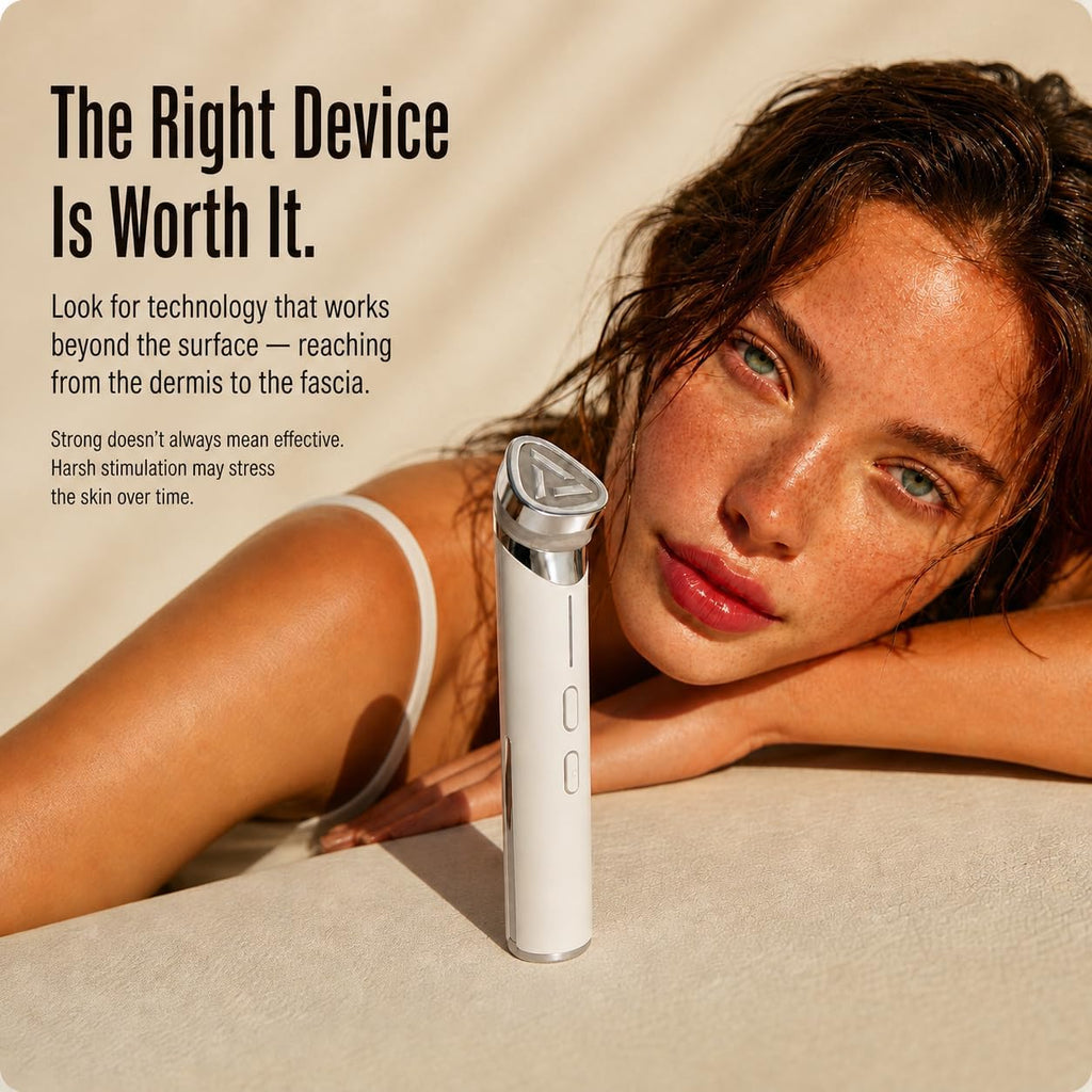 Surgia Pro Korean 4 in 1 Beauty Device - Facial Device, Face Lifting, Pore Care, Collagen Care, V Line Care, Facial Massager, Home Skincare Device, Skin Boost Device