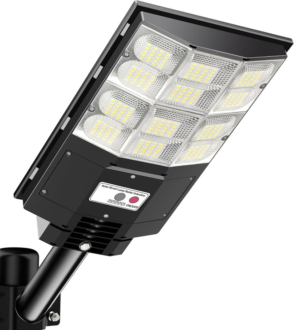 Solar Flood Lights Outdoor 3000W with Motion Sensor, 20000LM Super Bright Waterproof Security Lights for Backyard, Driveway, Garden, Yard, Garage - Ideal for Homeowners & Businesses
