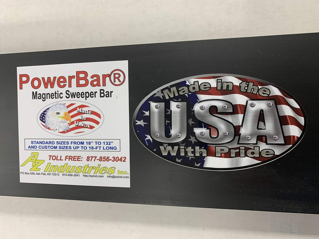 AZ Industries PowerBar® Magnetic Sweeper Bar Military-Grade - 18'. Made in The USA!