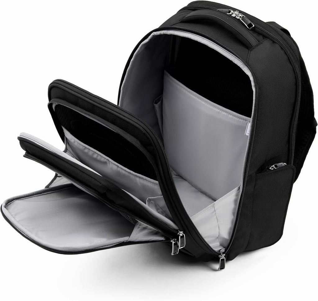 Travelpro Maxlite Lightweight Laptop Backpack, Fits 15' Laptop & 11' Tablet, Water-Resistant, 18-Inch — Black