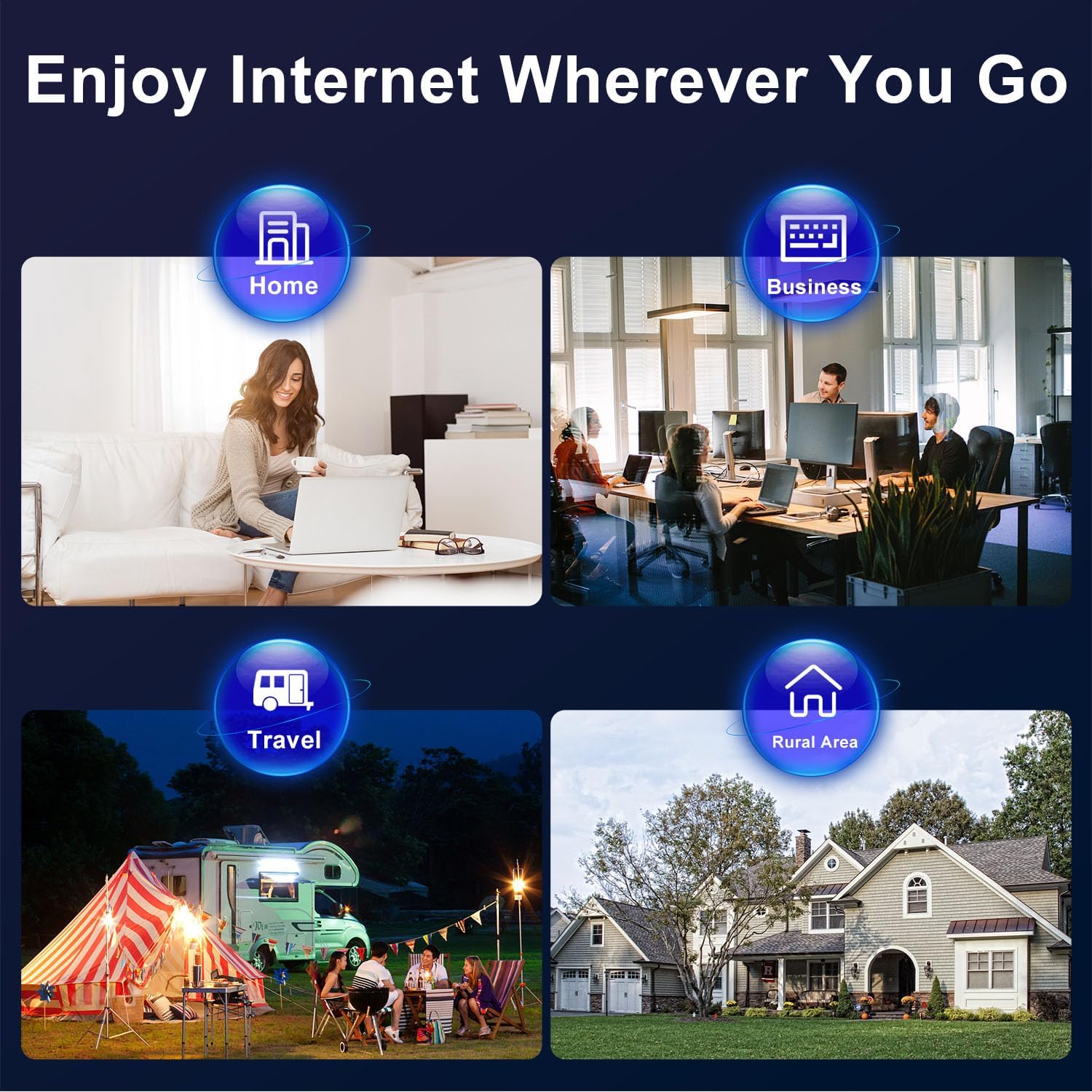 5G Router WiFi 6 AX3000 with Dual SIM Slots Gigabit Dual-Band Wireless CPE 4 LAN Ports + USB 3.0 Detachable Antenna Global Compatible for Home/Office Model Z8102AX-T-RM520NGL