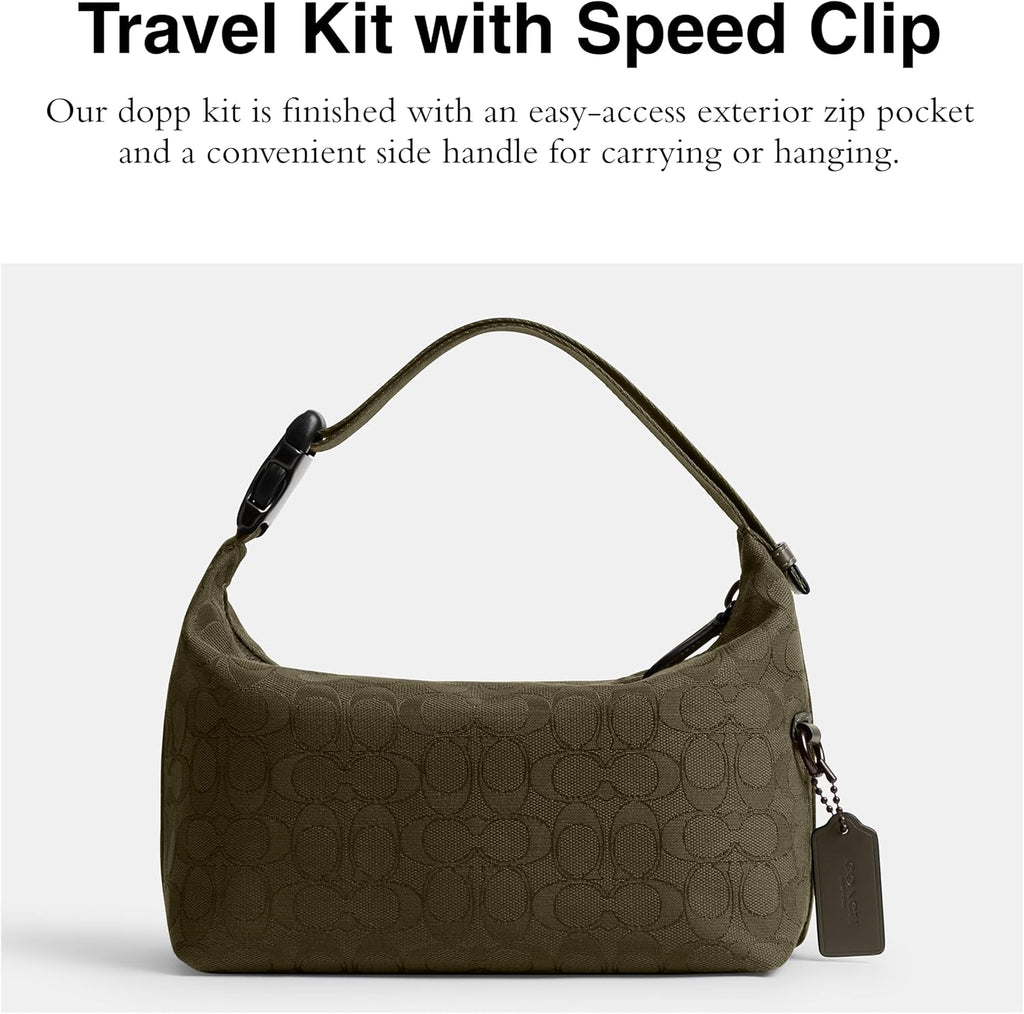 Coach Men's Travel Kit with Speed Clip