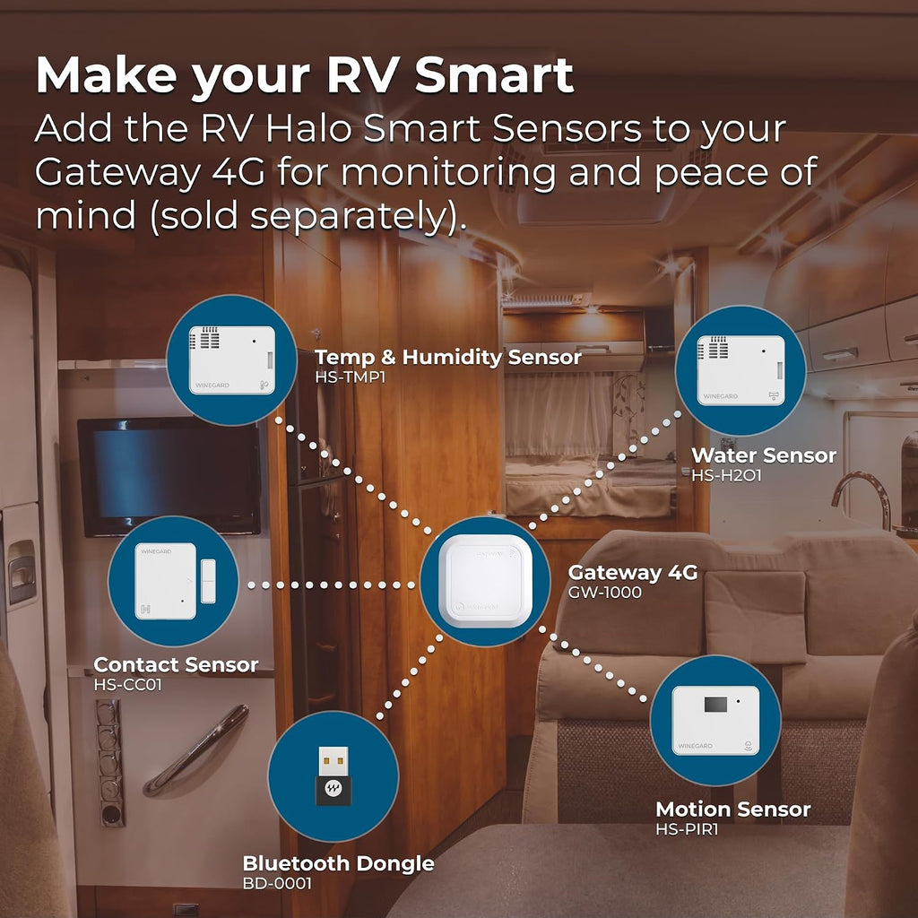 Winegard Gateway 4G - GW-1000 WiFi and LTE Router - Air 360+ Compatible - RV Mobile Router Upgrade