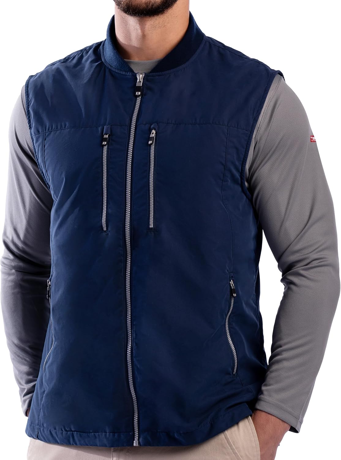 SCOTTeVEST 101 Vest for Men - 9 Hidden Pockets - Water Repellent for Travel & More