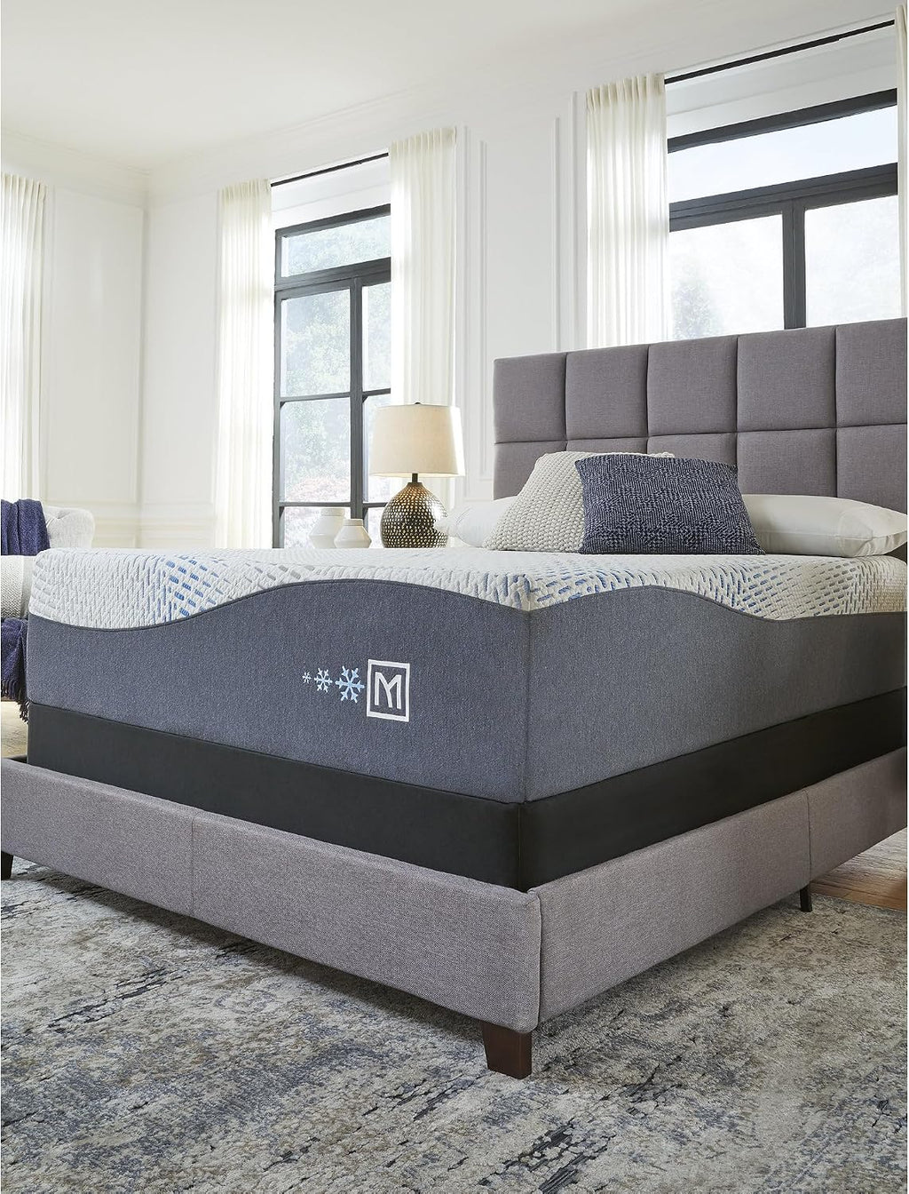 Signature Design by Ashley 10' Mattress Box Spring with Metal Foundation, Twin XL, Black
