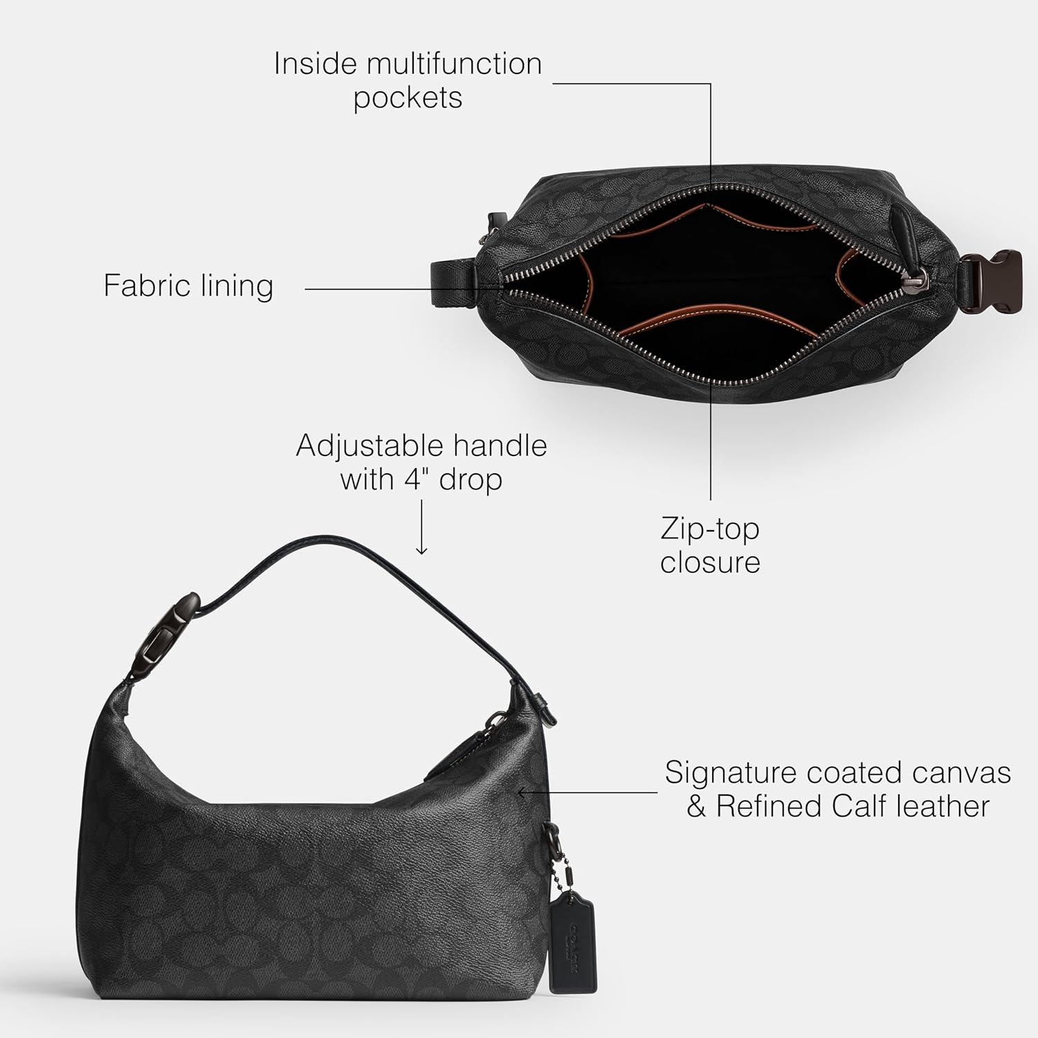 Coach Men's Travel Kit with Speed Clip