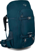 Osprey Fairview Trek 70L Women's Travel Backpack, Night Jungle Blue