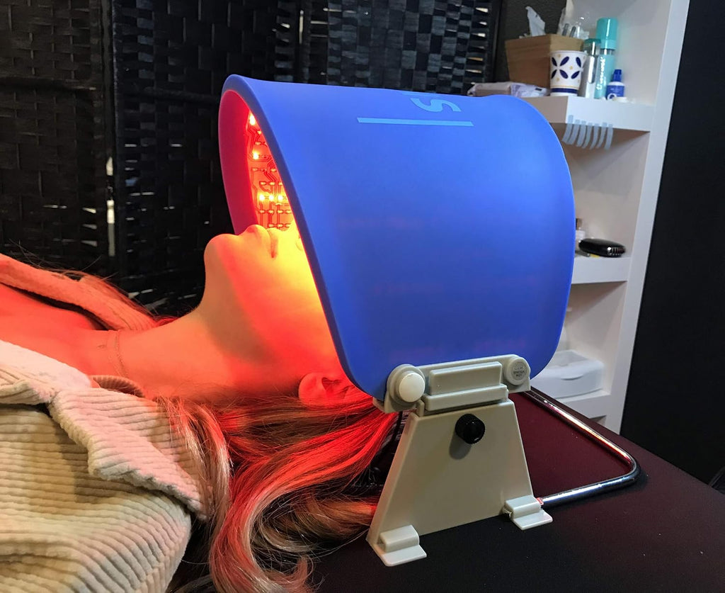 LED Red Light Therapy for Face Mask, Infrared Light Therapy for Face, 7 Colors Led Face Mask Facial Led Light Therapy Tool Skin Care Facial Neck Body Hand Beauty Mask(FM-01)