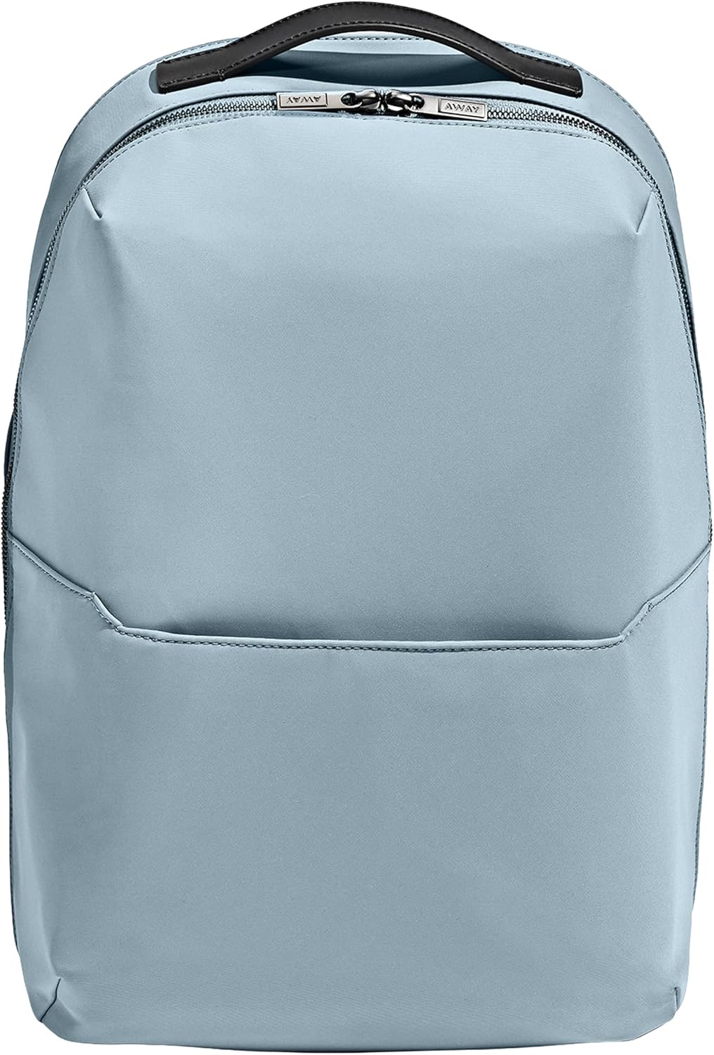 Away Amazon Exclusive The Everywhere Zip Backpack - Personal Item Airline Approved Backpack with 16' Padded Laptop Sleeve, Water Bottle Pocket, Interior and Exterior Pockets - Sky Blue