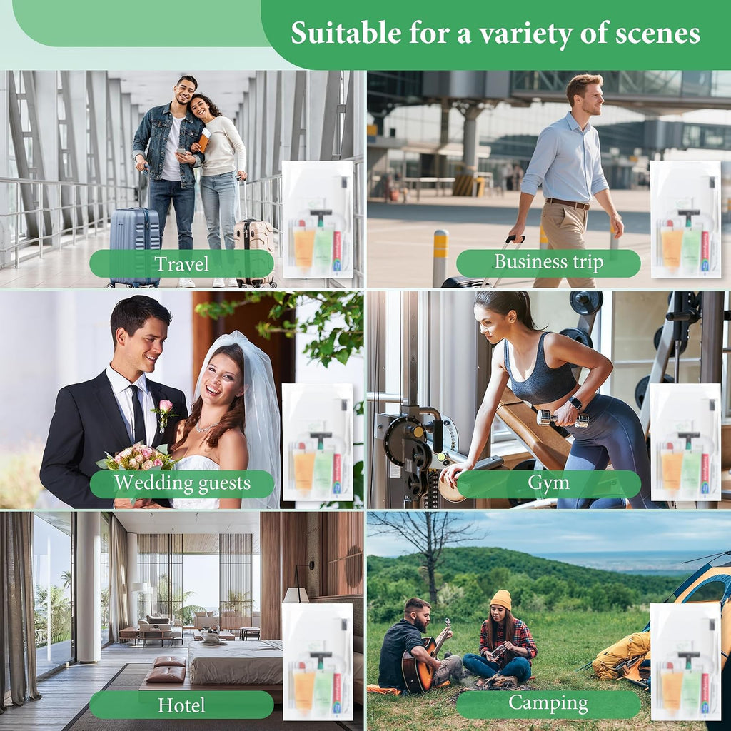 Hygiene Kit Bulk, Individually Packed, The Convenience Kit Bulk Is Fully Equipped And Clean And Hygienic, Convenience Kits Suitable For Hotel, Home, Camping, Travel (50 Sets)