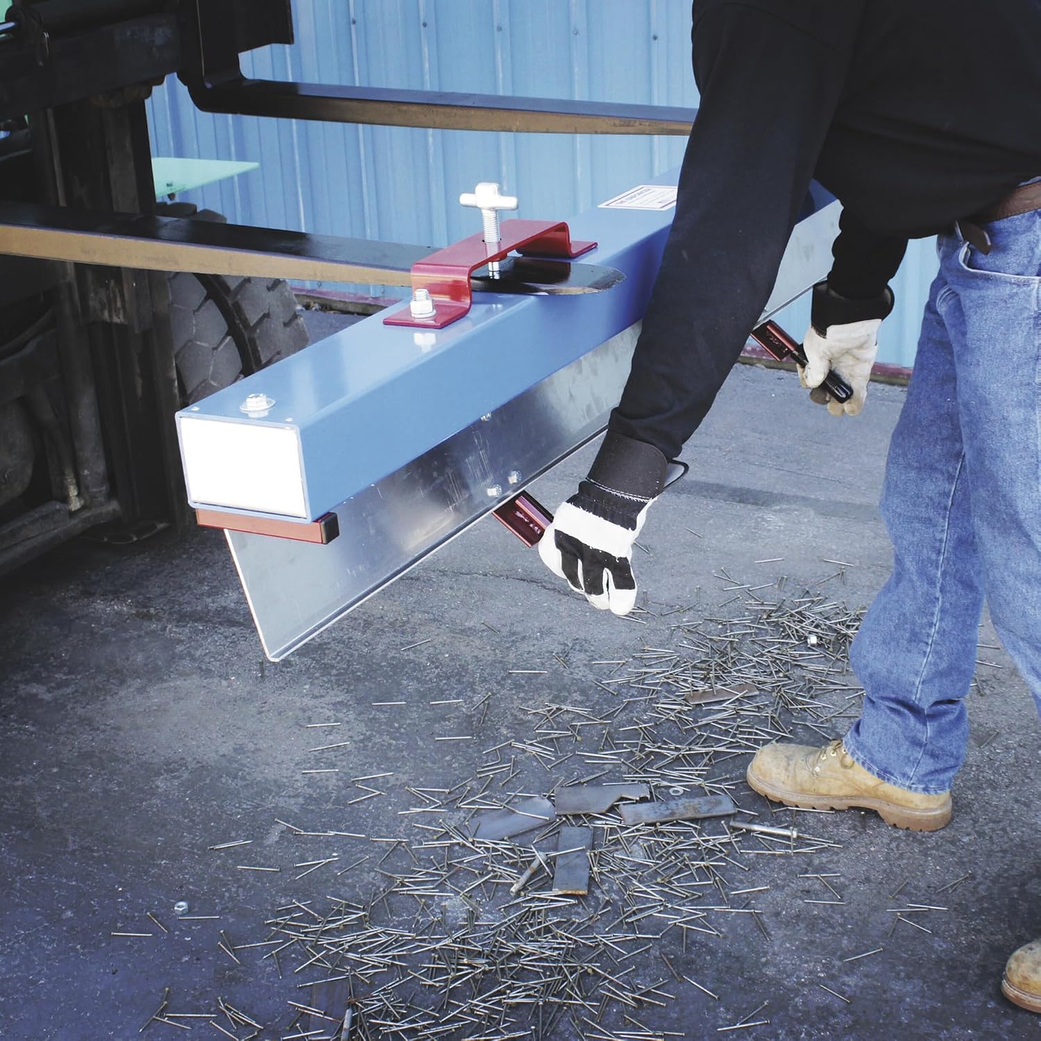 Enforcer Fork Magnetic Sweeper - 72in., Model# EN-72
