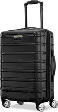 Samsonite Omni 2 Pro Hardside Expandable Luggage with Spinner Wheels, Pro Carry-on, MIDNIGHT BLACK