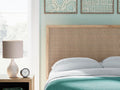 Signature Design by Ashley Cielden Contemporary Panel Headboard, Full, Beige
